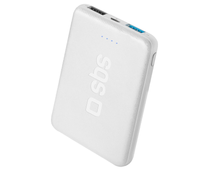 Powerbank SBS POWERBANK SBS 4.000 mAh Pocket 2xUSB Biały #